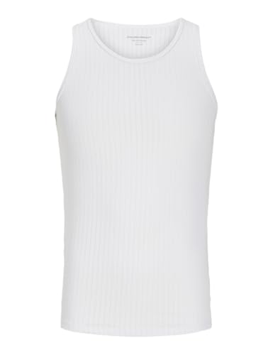 JACK & JONES Jorretiro Pointal Rib Tank Top Se25