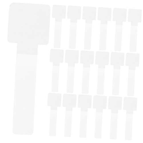 STOBOK 50 piezas porta cables adhesivos para gestión de cables de nylon duraderos para uso en casa y oficina, fácil instalación, multiusos miniatura 1