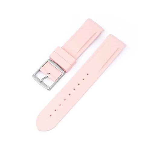 [SRMVRNKNNK] 20mm�J�[�u�G���h���o�[�E�H�b�`�o���h�i�I���K�Ή��AFit For Moonswatch�X�|�[�c�E�H�b�`�X�g���b�v�o���h�Ή��j(Pink)