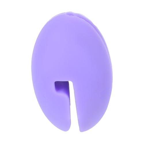 PRETYZOOM Silicone Temperature Clip Meat Thermometer for Oven Pot Edge Clip Frying Probe Holder