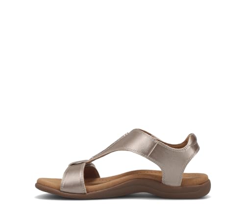 Image of Taos The Show Premium Leather Women's Sandal - Experience Everyday Style, Comfort, Arch Support, Cooling Gel Padding and an Adjustable Fit for Exceptional Walking Comfort