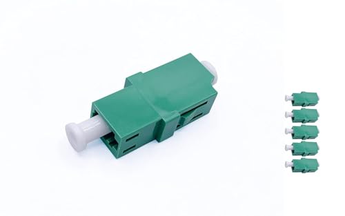 Elfcam LC/APC Simplex Glasfaser Adapter, 5 Stück