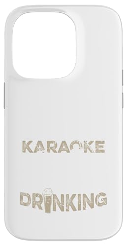 Funny Karaoke Singer Bar Music Lover Singing Drinking Bar �X�}�z�P�[�X iPhone 14 Pro �p