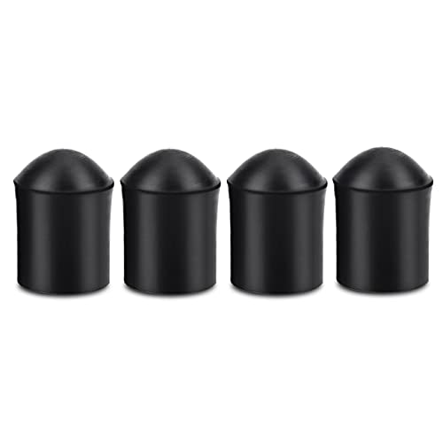 4 pcs Double Bass Endpin Rubber Tip Stopper Black Protector End Cap Instrument Cello Rubber Endpin Tip