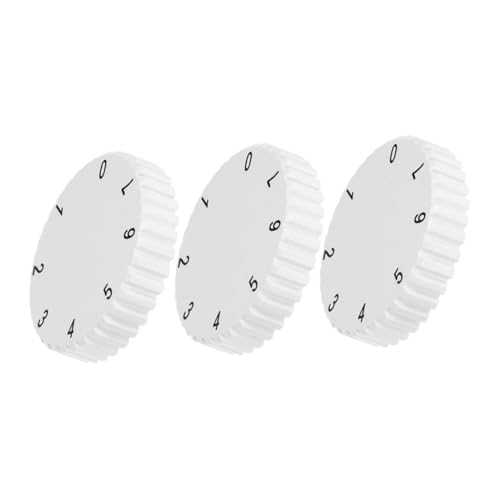 PENIKOKO 3 piezas Perillas de Control para Congelador Unidades Termostato Ajustable Repuesto de Plástico Resistente para Frigorífico y Congelador Accesorios de Recambio Frigorífico