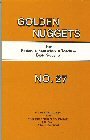 Golden Nuggets - No.27 B001JL7LW4 Book Cover