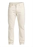 jeans levis 501 blanc homme Notre jean droit signature avec sa fameuse braguette boutonnée