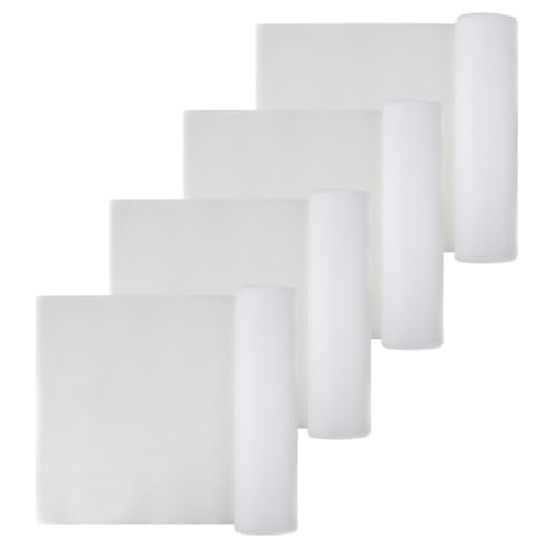 214 ALFA - Lot de 4 sous-couches d'isolation phonique en polyéthylène - 100 m² - Pour stratifié et sols en bois préfabriqués