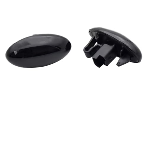 Clignotant LED séquentiel de rétroviseur à défilement dynamique fumé