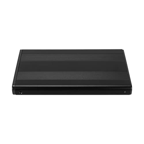 Disque Dur Externe, Disque Dur Portable avec Enceinte HDD Interface USB3.0 2,5 Pouces 5 Gops 2 to Capacité de Disque Dur Anti-Statique SSD Externe pour (Black)