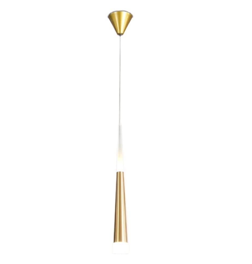 Lámpara colgante de sala de estar moderna simple con luz blanca de personalidad