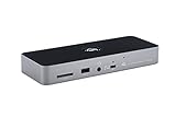 OWC Thunderbolt Dock - Station d'accueil Thunderbolt 4 / USB4 | 11 Ports | 8K Display @60hz | 4k Display @120Hz | 3X Thunderbolt 4 |3X USB 3.2 Gen 2 | Gigabit Ethernet | Space Grey