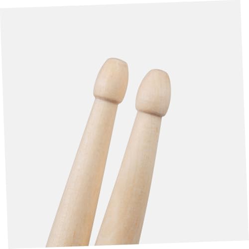 Par de baquetas de madera de arce para batería miniatura 7