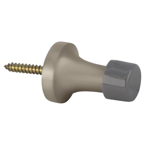 Deltana Bds125u15 Baseboard Door Bumper, Brushed Nickel, 1-1/2"