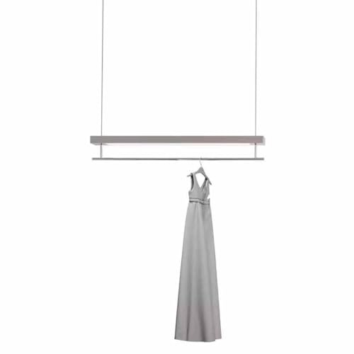 Support de rangement de vêtements réglable et suspension de plafond
