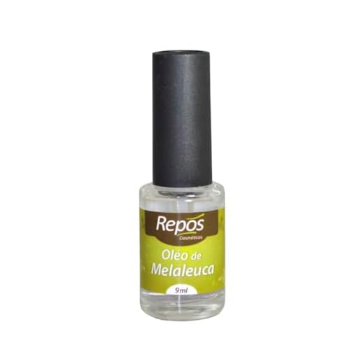 Óleo de Melaleuca Repos 9ml Auxilia Combate Fungos/Micoses