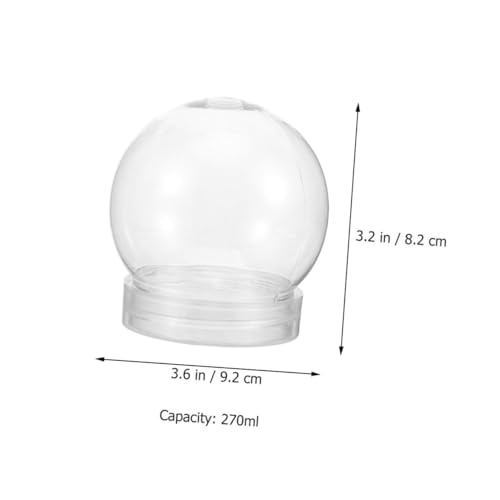 RORPOIR pack de 10 botellas transparentes para adornos y recuerdos de vacaciones 6