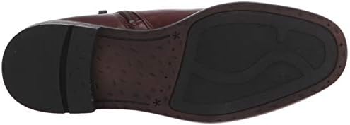 Franco Sarto Womens Marcus Flat Ankle Bootie Dark Brown Leather 8.5 M | Image 3