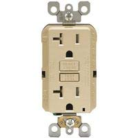 Mfg R01-GFTR2-0KI 20A Self-Test Tamper Resistant GFCI Outlet44; Ivory