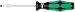 Wera 05007670001 Kraftform Plus 334 SK Slotted Screwdriver, Lasertip, 3.5mm Head, 3" Blade Length
