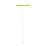 T&T Tools Smart Stick Metal Soil Probe - T-Handle Probing Rod, Steel Rods, 48-Inch Long Metal Rod w/ 7/16