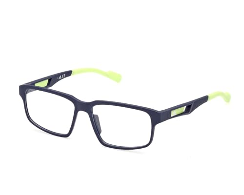 Lunettes de soleil adidas SP5033 bleu mat pour sorties et terrasse homme
