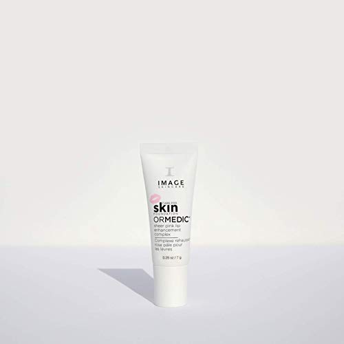 Image Skincare, Ormedic Ph Balancing Lip Enhancement Complex, Deep Hydration Lip Plumper Peptides For Fuller Lips, Sheer Pink, 0.25 Fl Oz #TOP28