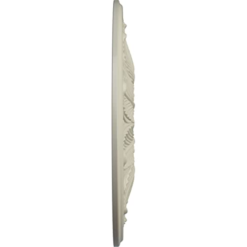 Image of Ekena Millwork CM22BOCYF Bordeaux Ceiling Medallion, Clear Yellow