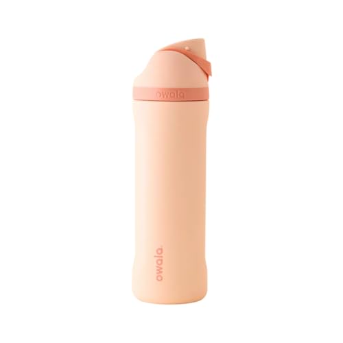 Owala Stainless Steel FreeSip Water Bottle 24oz (Peach of Mind, 24oz)