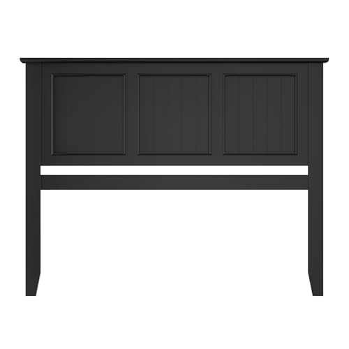 Scurrty Antique Style Wood Headboard Queen Size, Modern Headboard with