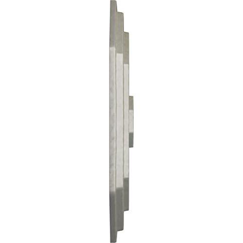 Image of Ekena Millwork CM25FEFLS CM25FEFLS Felix Ceiling Medallion, 25-1 /4 inch x 17-1 /4 inch x 1-3 /4 inch, Flash Gold