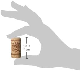 #8 Straight corks 8" x 1 3/4" Bag of 100