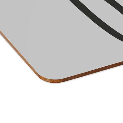 Sets de table Yo! I'm One en liège gris, le cadeau idéal pour premier anniversaire - 4