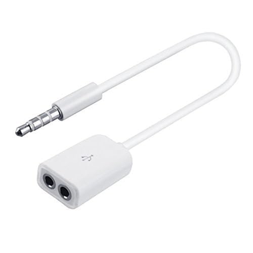 100FIT 3.5mm Jack 1 Male to 2 Female Stereo Headphone Earphone Jack Y Splitter Audio Auxiliary Adapter Cable (B0CY8DHBK4) Amazon Price History, Amazon Price Tracker
