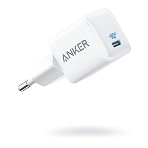 Anker 511 (Nano) 20W iPhone USB C Ladegerät, PIQ 3.0 Mini Ladegerät, Geeignet für iPhone 13/13 Mini/13 Pro/13 Pro Max…
