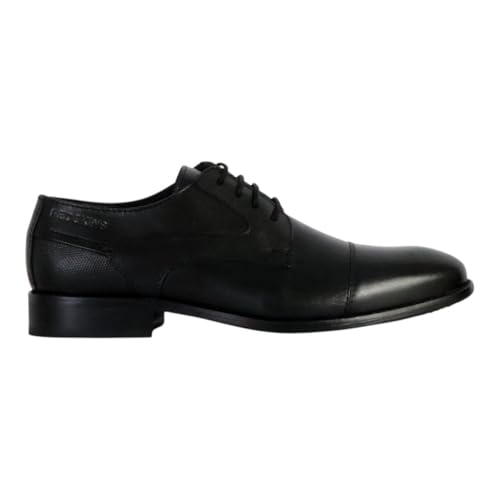 Derbies cuir talon décroché bas