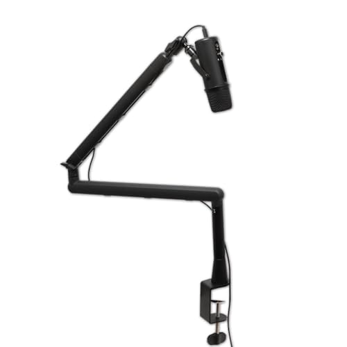 Support de microphone pour bureau robuste pour éliminer les vibrations de table