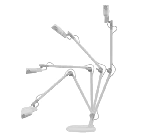 Image of BenQ MindDuo 2 Kids Study Lamp (White), Wide & Even Illumination, Auto Dimming, Brightness & Color Adjustment, Presence Detection