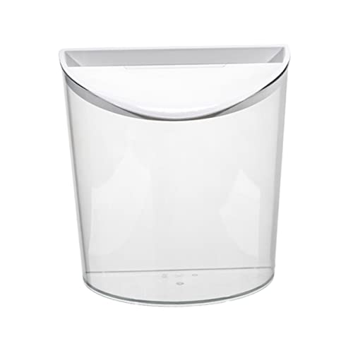 FONDOTIN Hängande Soptunna Skåpsdörr Transparent Avfallshanterare För Hem Och Kontor Kompakt Design