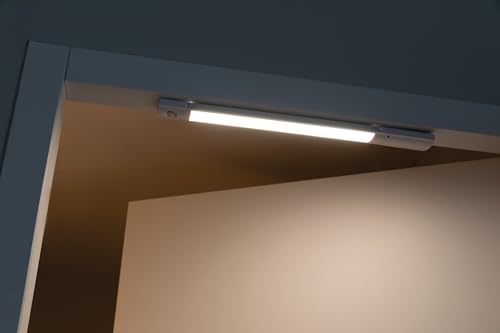 Regleta LED de 90lm Zenitech con batería extraíble y sensor crepuscular blanca 5