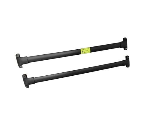 Barres de toit transversales haut de gamme en aluminium noir Santa Fe 2024