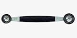 Arcos Professional Gadgets - Doble Melon Baller - Acero Inoxidable 1" - Mango Polipropileno Negro Melones y Más -Erie 7'' ¡Tu compañero Cocina definitivo!