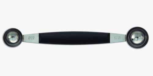 Arcos Gadgets Professionnels - Double Cuillère à Melon en Acier Inoxydable 1