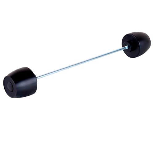 Puig 20300N Protector de Basculante PHB19 protección en nylon mecanizado para basculante y suspensión con diseño racing, Negro