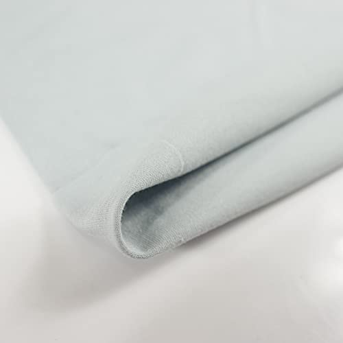 PINSOLA Schlauchware Jersey Stoff Meterware | Uni Baumwollstoff | 100% Baumowolle | Öko-Tex Standard 100 | in vielen farben | 1 Stück= 0.5m Cover
