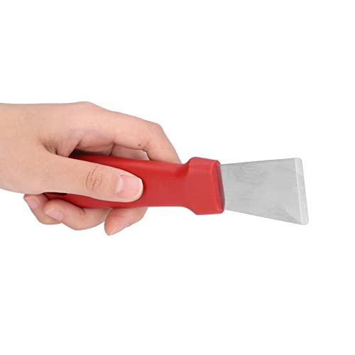 Outil de grattoir, 10 pièces couteau à mastic robuste en acier inoxydable durable conception ergonomique poignée antidérapante large application grattoir de banc