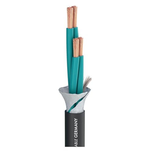 Sommer Cable - Lautsprecherkabel Elephant Robust SPM440; 4 x 4,00 mm²; PVC Ø 11,00 mm; schwarz (5m)