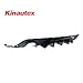 Kinautex Shark Fin Rear Bumper Diffuser for 2014–2021 Jeep Grand Cherokee SRT V1 Glossy Black