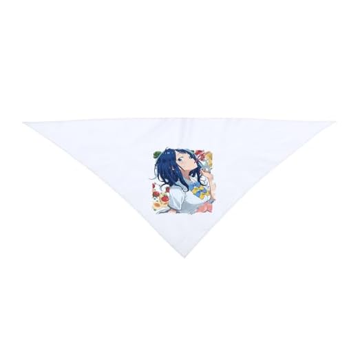MERCHANDMANIA PAÑOLETA TRIANGULAR SUAVE Make Heroine ga Oosugiru! Anna Yanami moda cuello fiestas