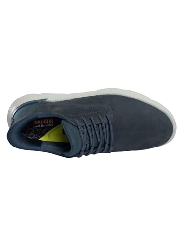 Image of Skechers Men's Slip-Ins Garza Trainers, Navy /White, 10.5 US